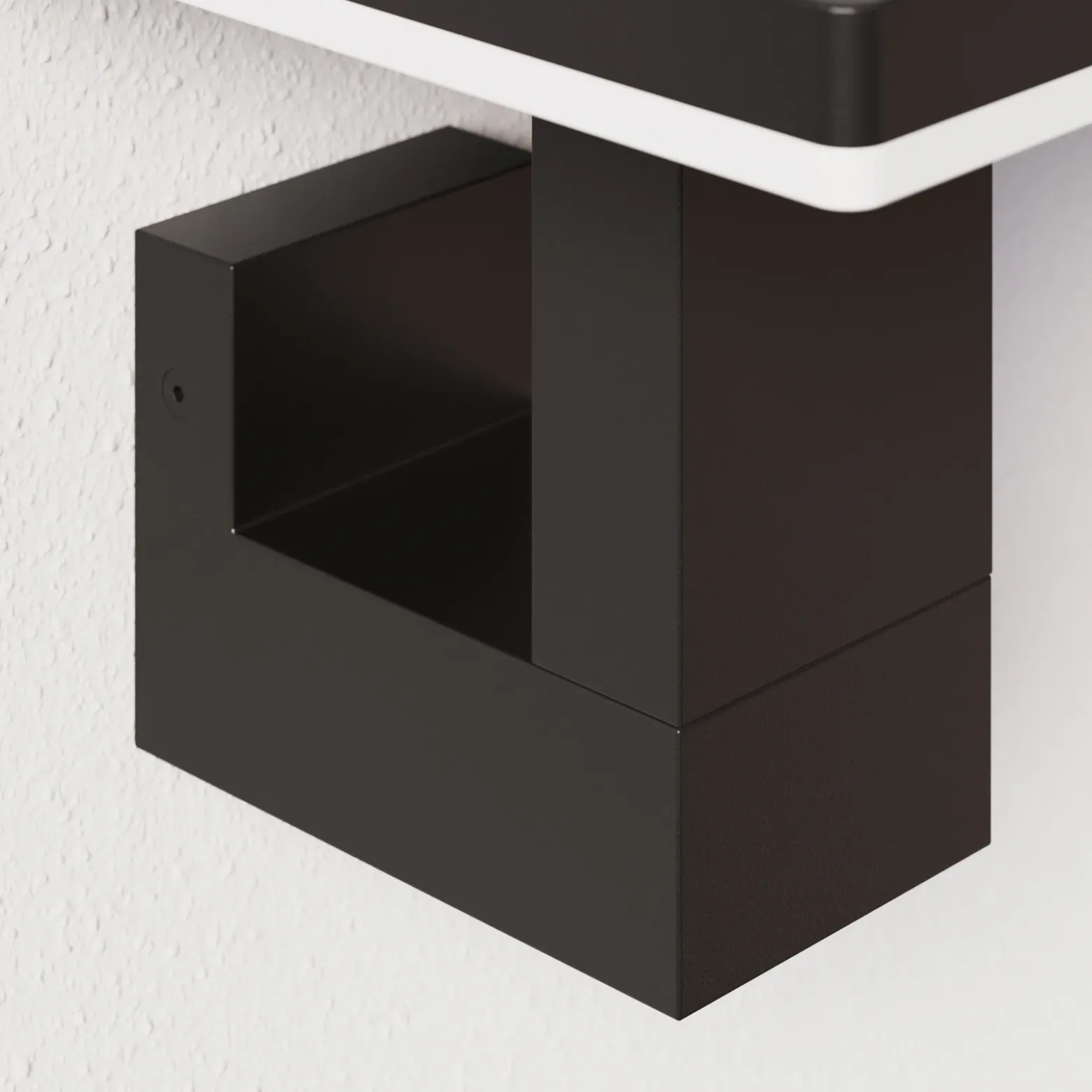 Aplique LED para exterior Olesia, forma angular