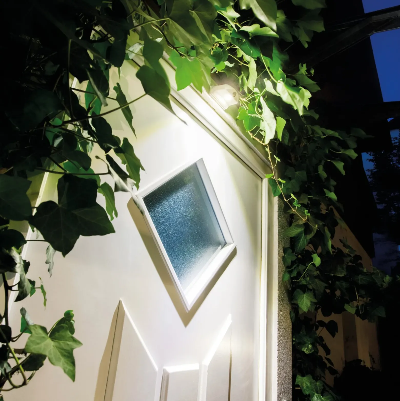 Aplique LED para exterior OSRAM DOORLED DOWN, blanca, sensor, batería