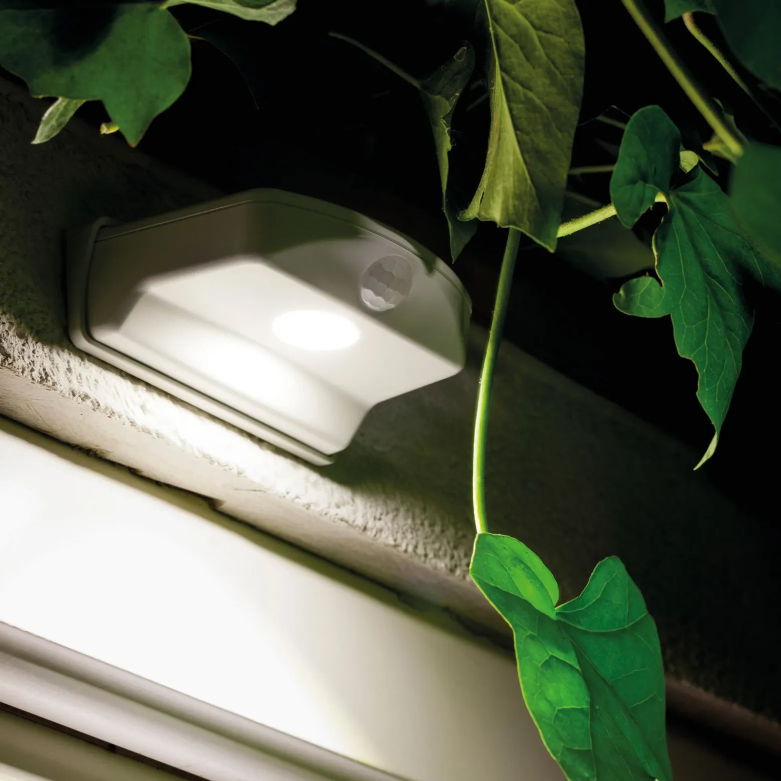 Aplique LED para exterior OSRAM DOORLED DOWN, blanca, sensor, batería