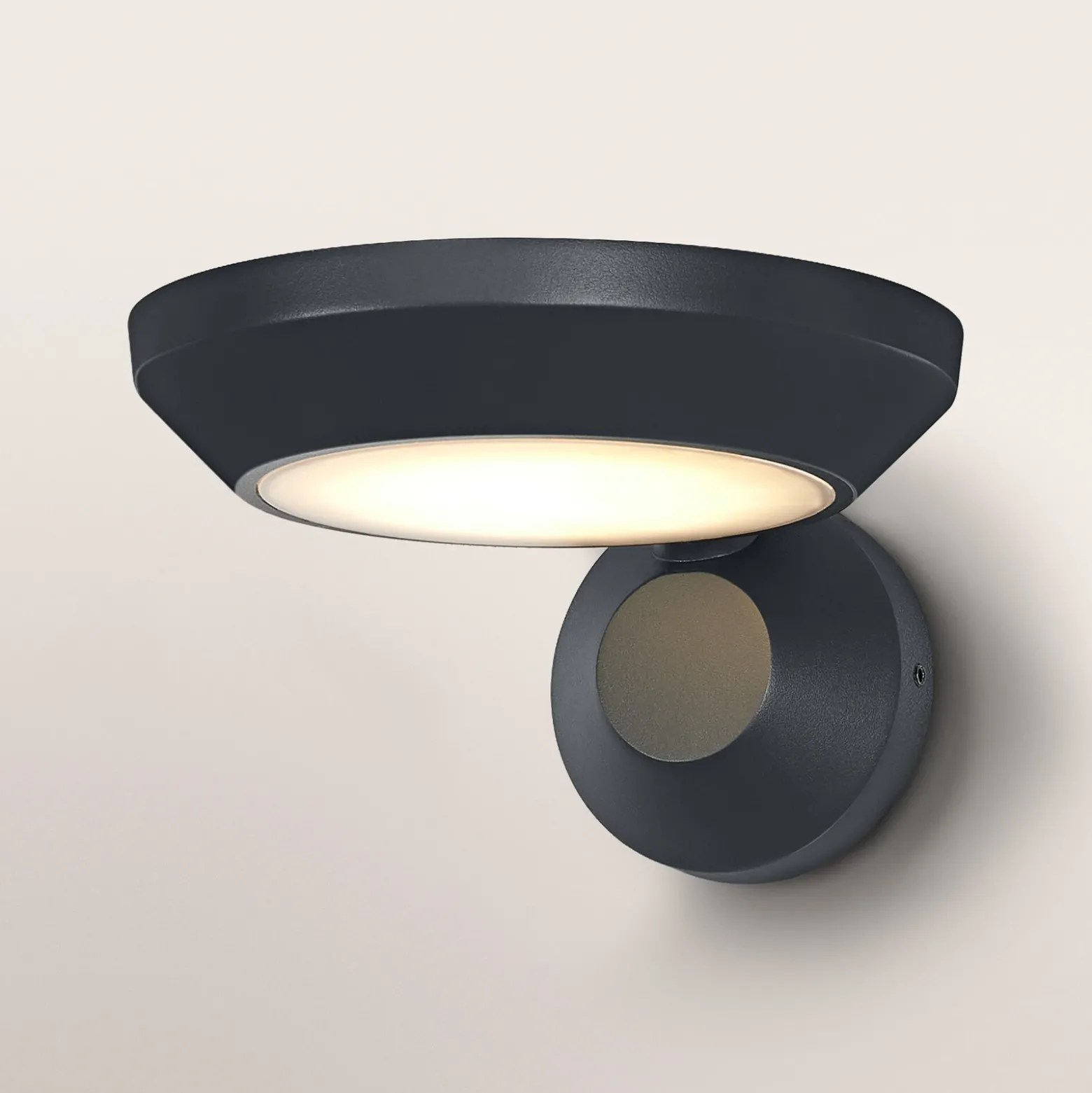 Aplique LED para exterior OSRAM ENDURA STYLE, gris oscuro, 18 cm, IP65