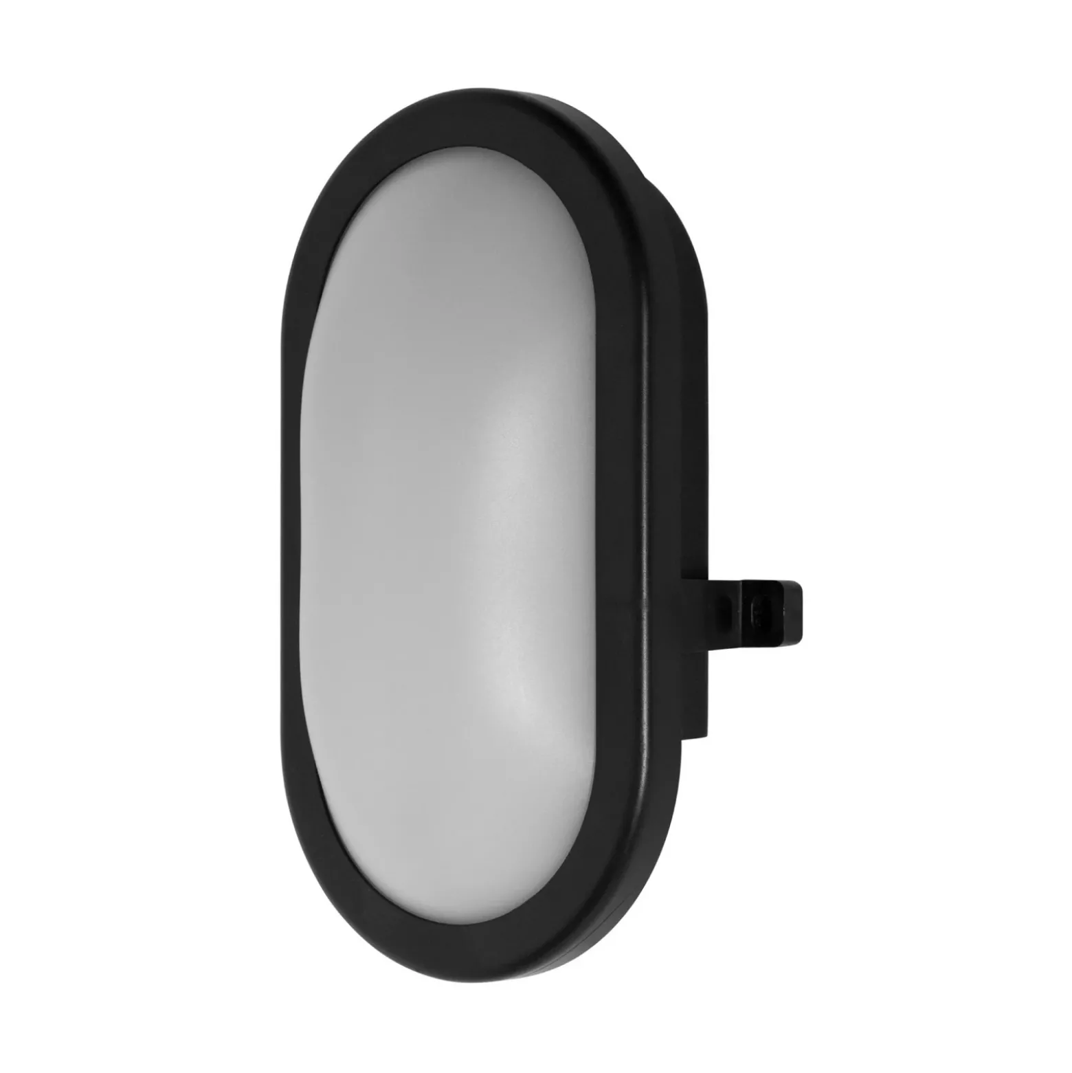 Aplique LED para exterior OSRAM BULKHEAD, negro, 11 W, plástico, IP54