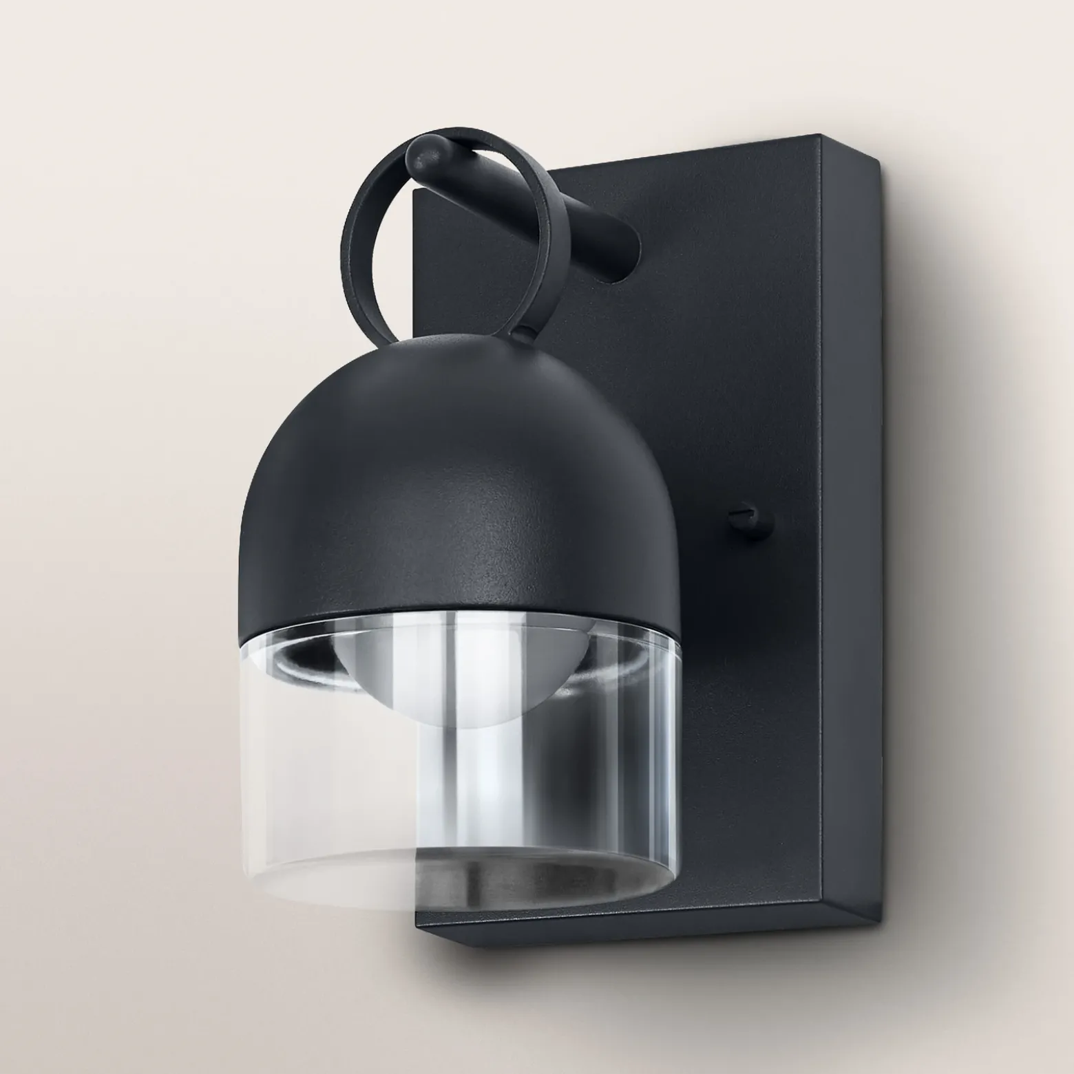Aplique LED para exterior OSRAM ENDURA CLASSIC COWBELL, gris, IP65