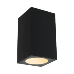 Aplique LED para exterior Paulmann «Flame», negro, altura 8 cm, IP44