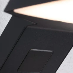 Aplique LED para exterior Paulmann Zenera, 2.200 K, antracita, IP44