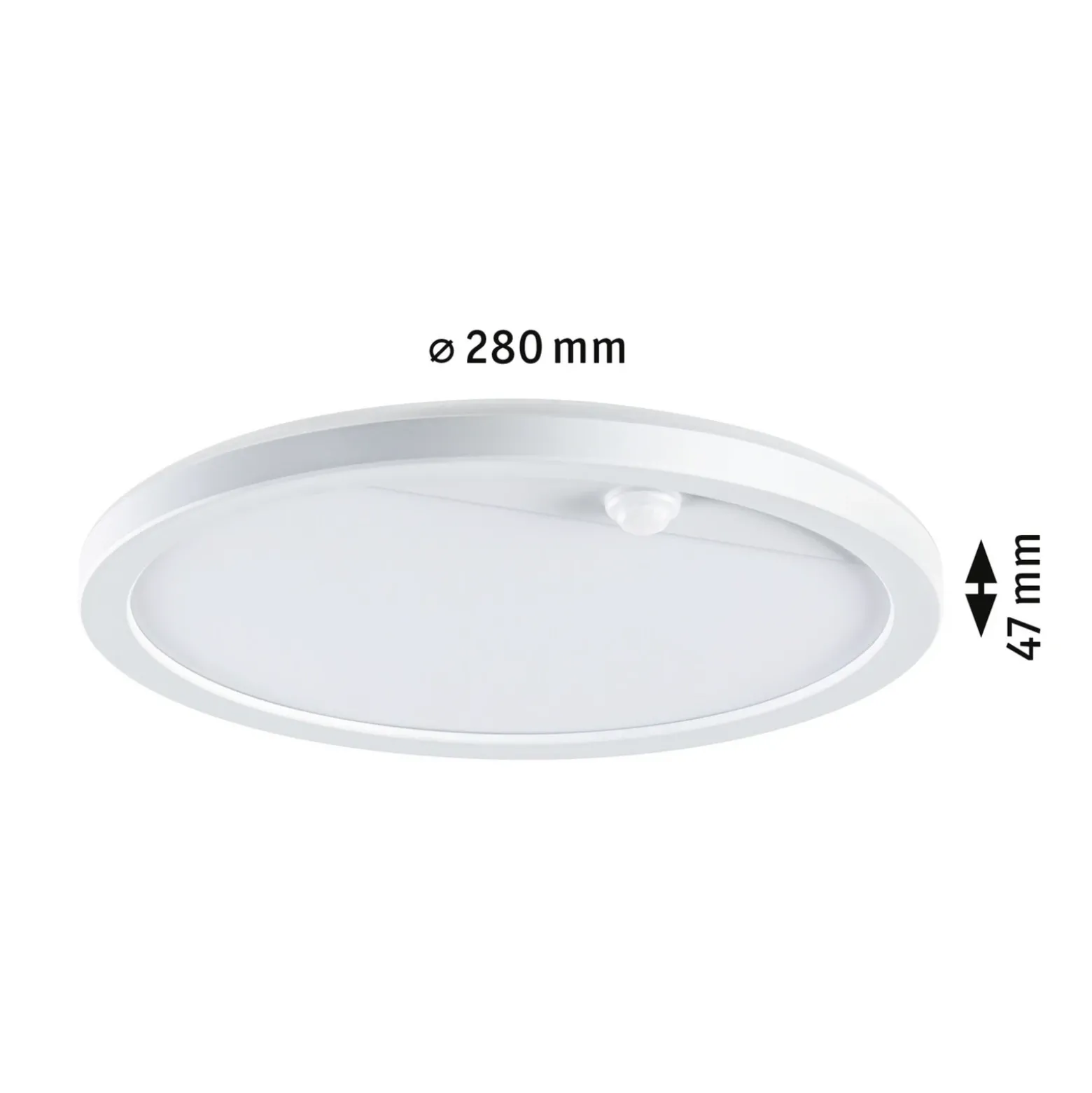 Aplique LED para exterior Paulmann Lamina, blanca, sensor, IP44