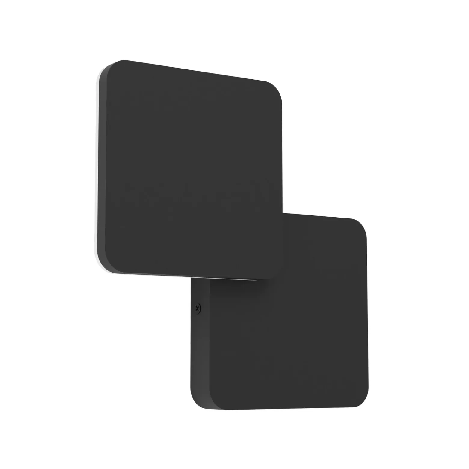 Aplique LED para exterior Pedersano, negro, 14 cm de largo, metal