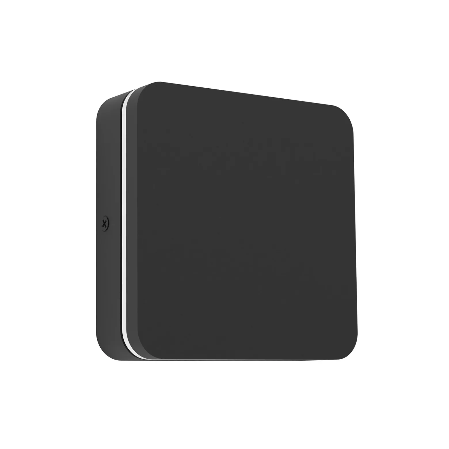 Aplique LED para exterior Pedersano, negro, 14 cm de largo, metal