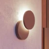 Aplique LED para exterior Pedersano, color óxido, Ø 14 cm, metal