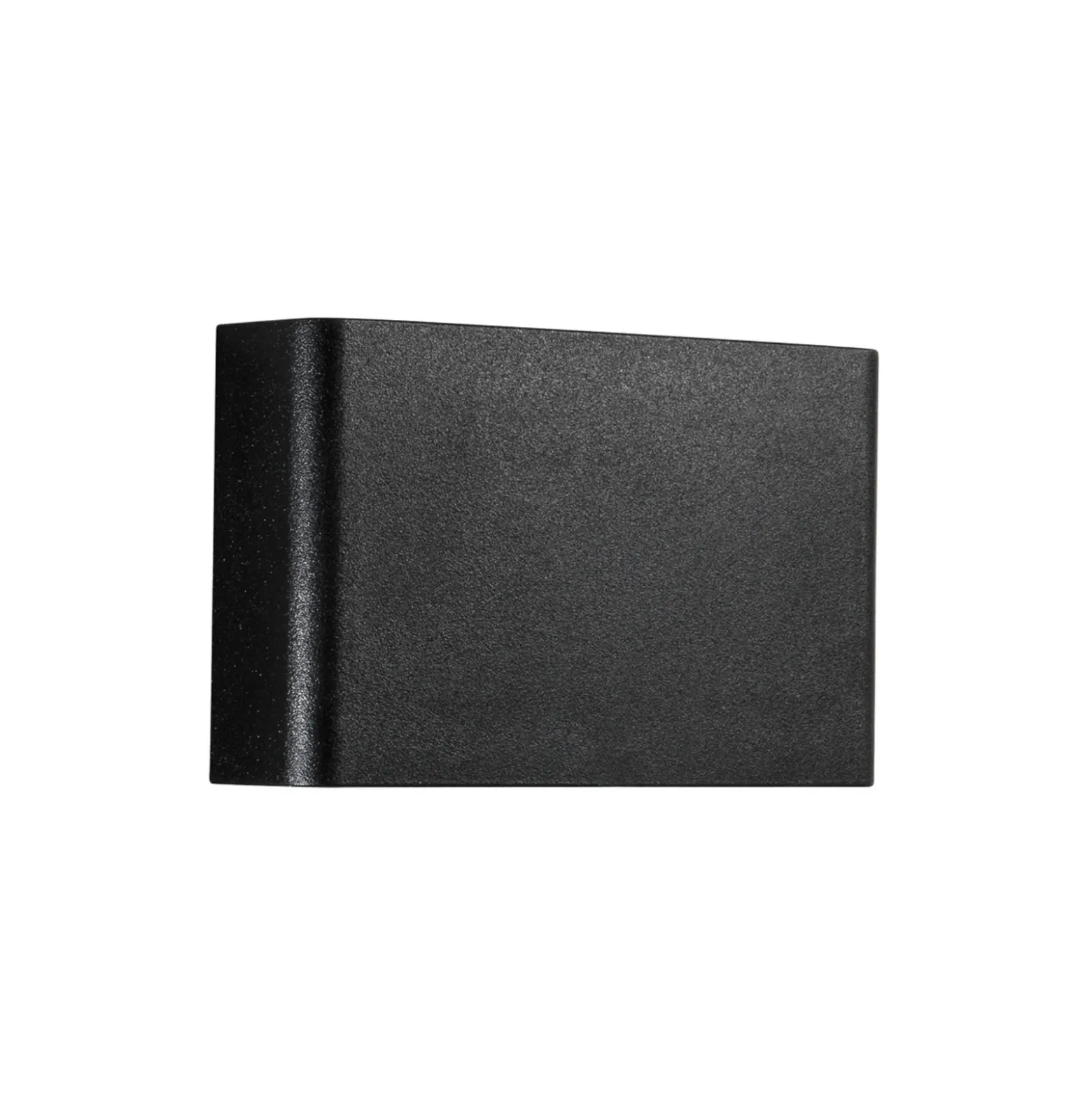 Aplique LED para exterior PEQUEÑA, negra, ancho 16 cm, plástico