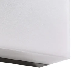 Aplique LED para exterior PRIOS Teekon, antracita, sensor, IP44