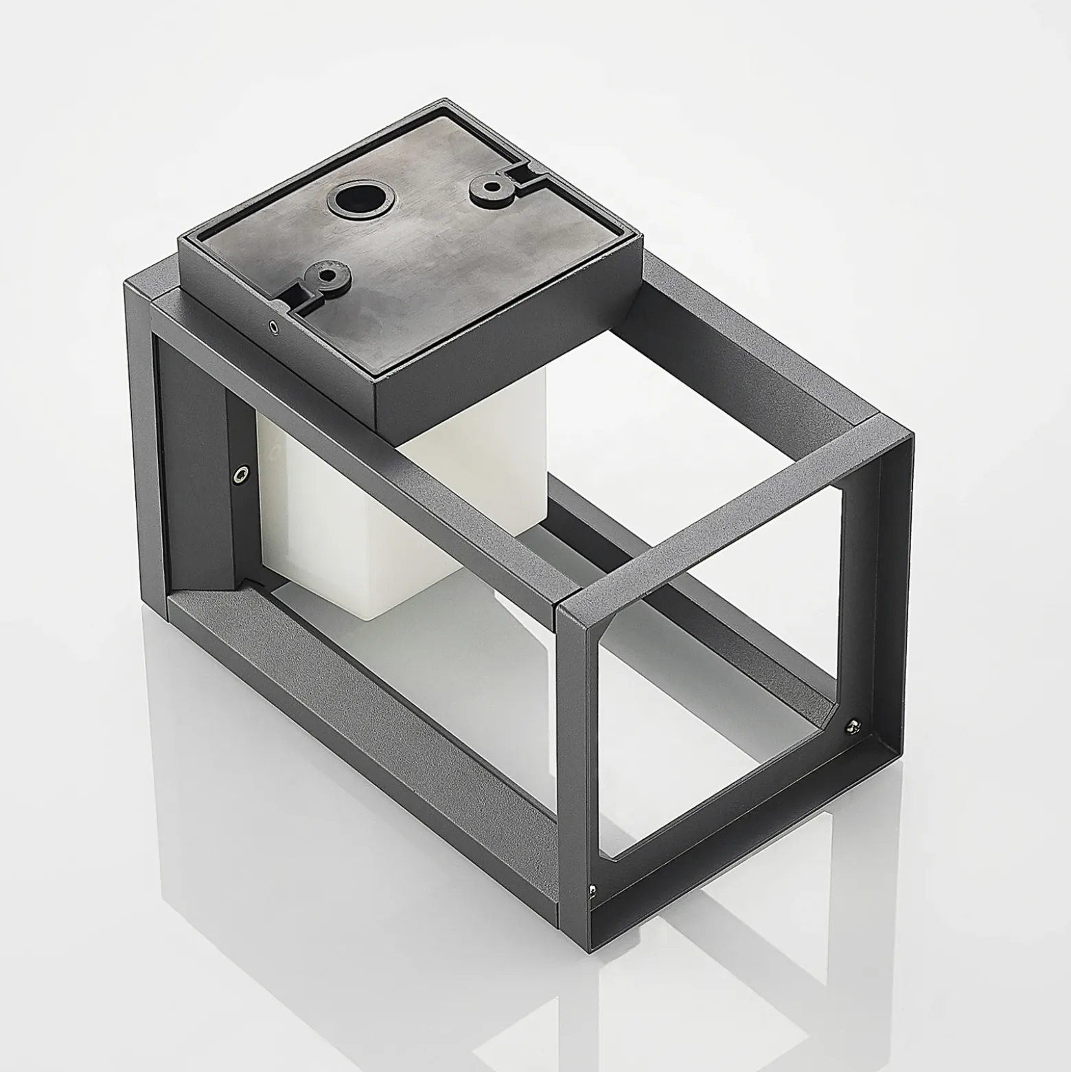 Aplique LED para exterior Prios, antracita, metal, IP54