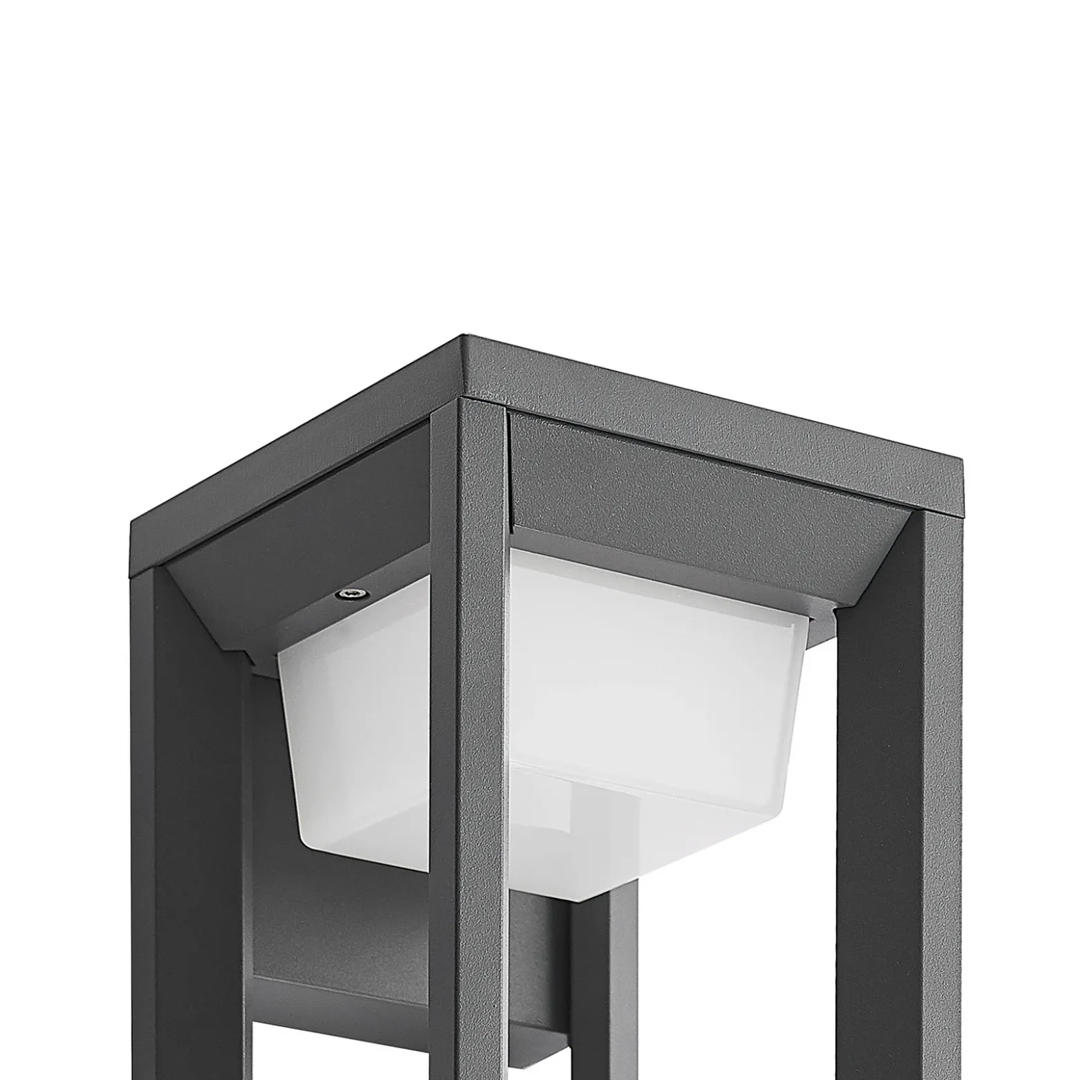 Aplique LED para exterior Prios, antracita, metal, IP54