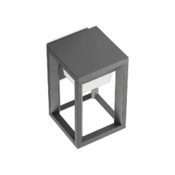 Aplique LED para exterior Prios, antracita, metal, IP54
