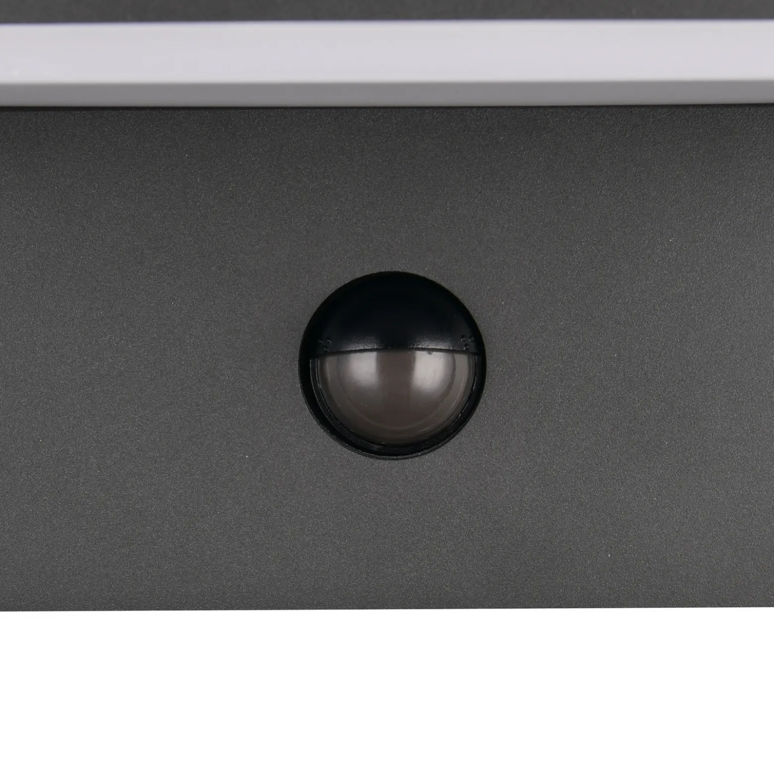 Aplique LED para exterior Ravi, antracita Ancho 18 cm Sensor, IP54