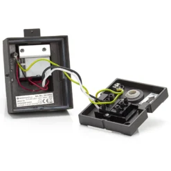 Aplique LED para exterior Riak en gris hormigón