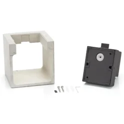 Aplique LED para exterior Riak en gris hormigón