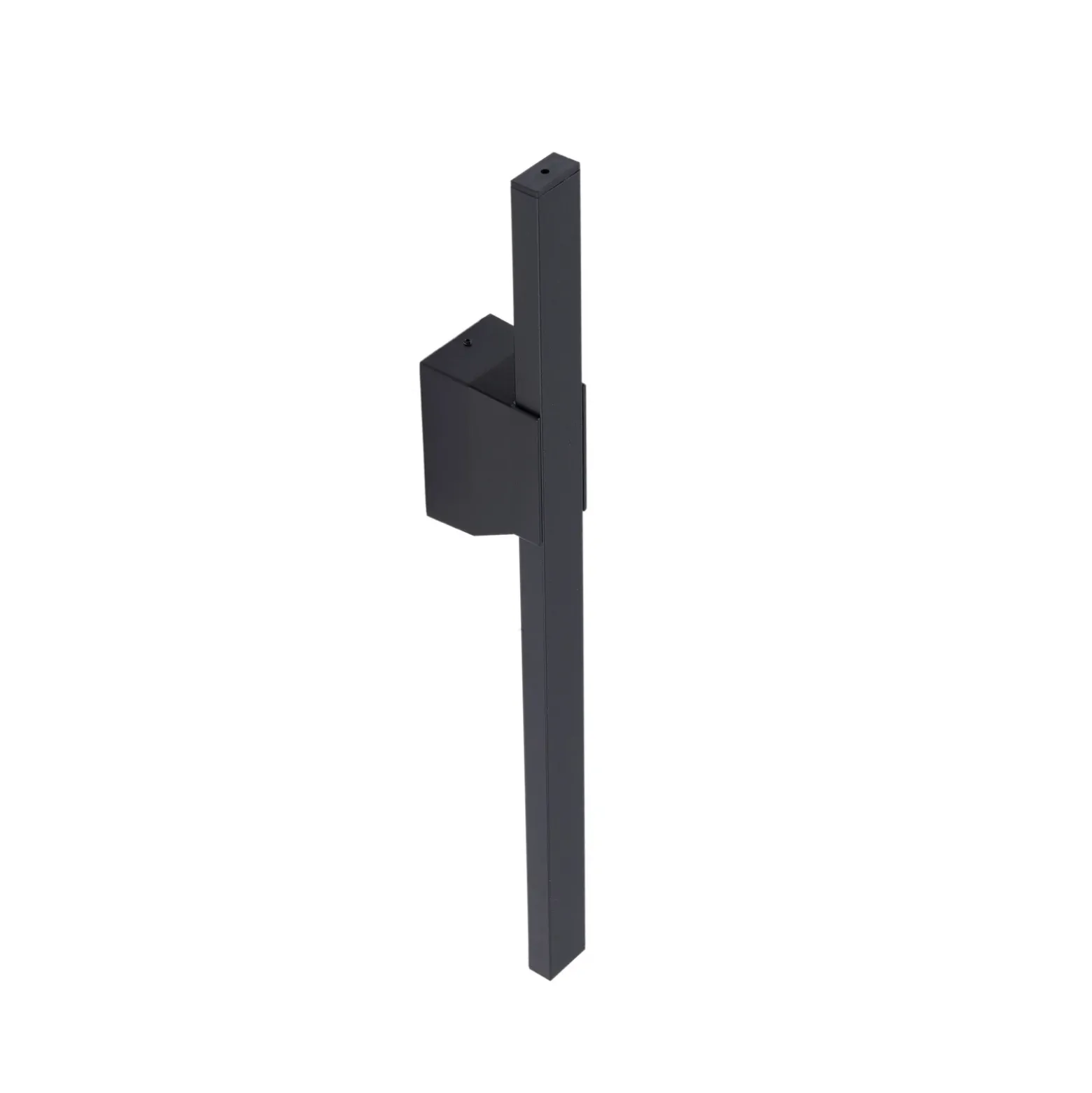 Aplique LED para exterior Sakari de Lindby, negro, aluminio, altura 50 cm