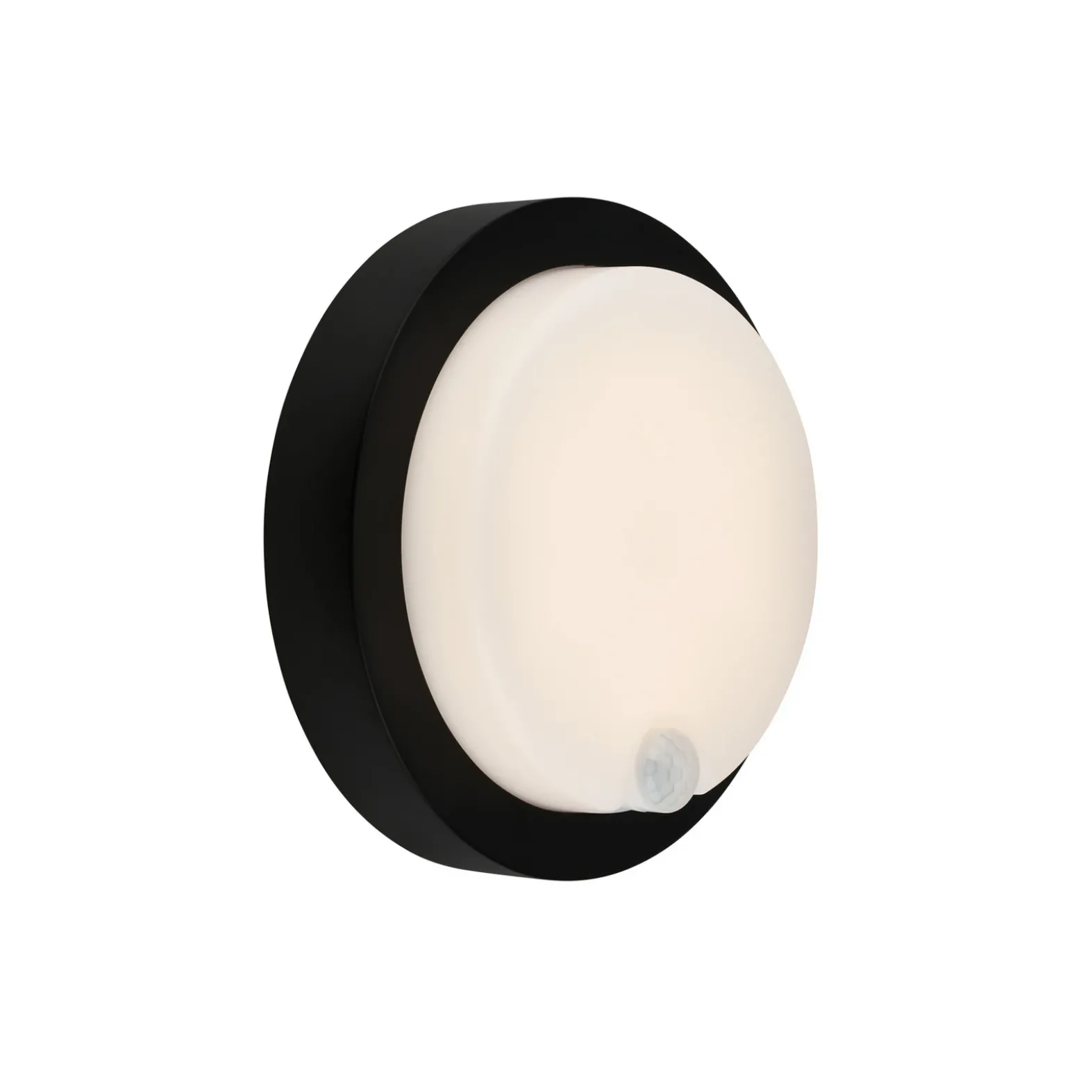 Aplique LED para exterior 3765015, sensor, negro