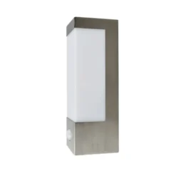 Aplique LED para exterior Severina de Lindby, 25 cm, sensor, acero