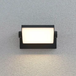 Aplique LED para exterior Sherin de Lindby, set de 2, orientable