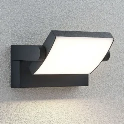 Aplique LED para exterior Sherin de Lindby, set de 2, orientable