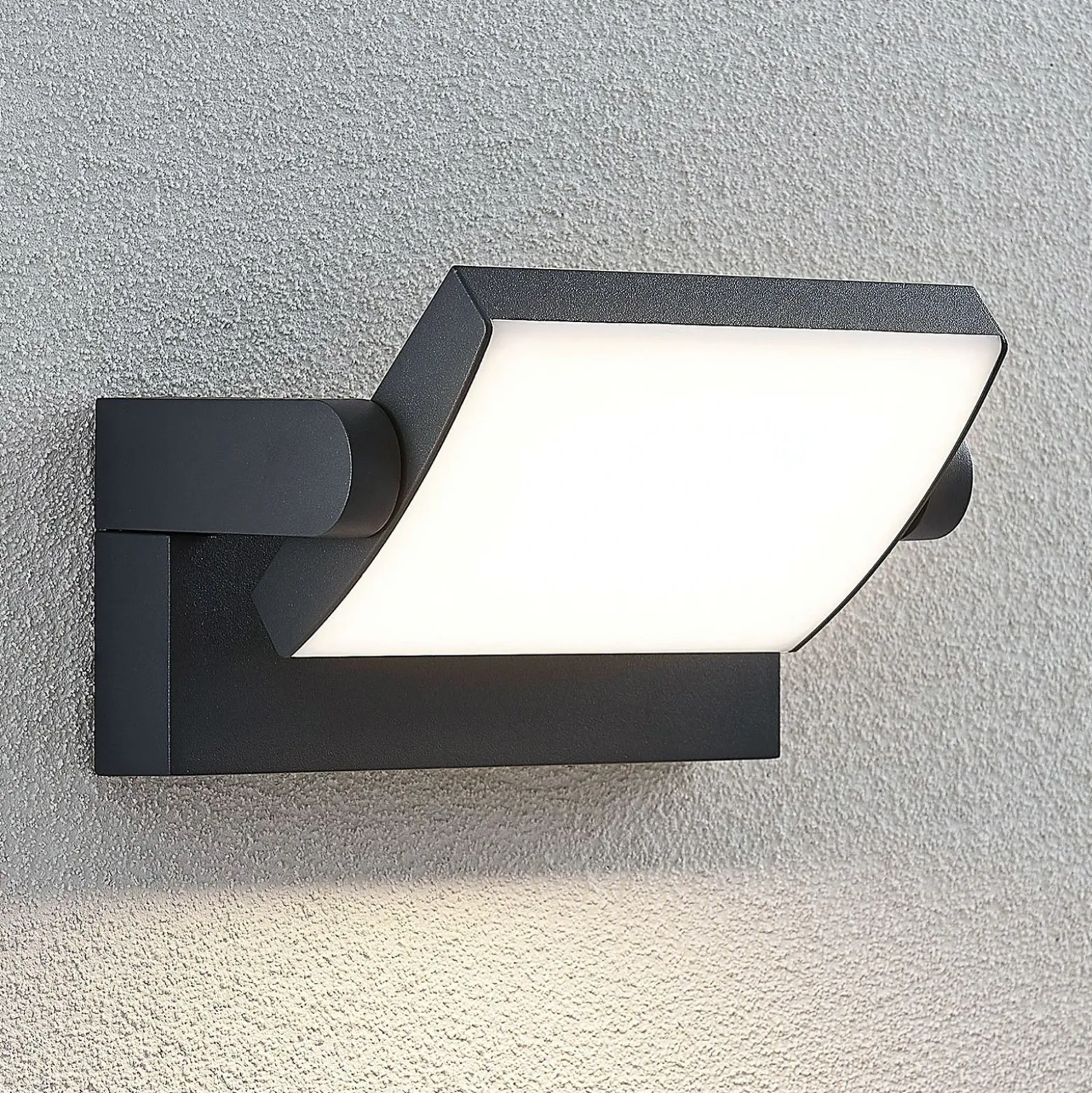 Aplique LED para exterior Sherin de Lindby, set de 2, orientable