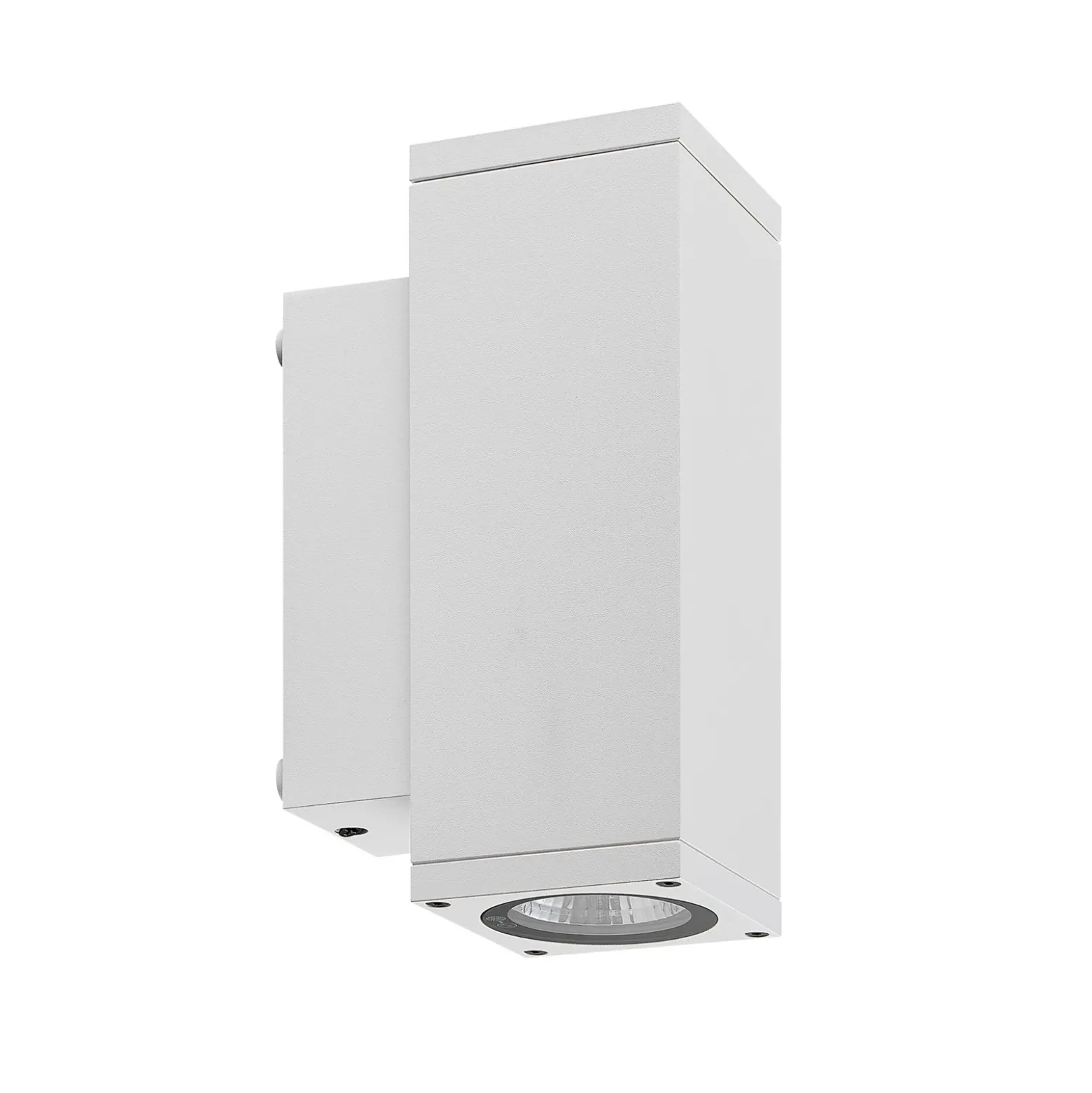 Aplique LED para exterior ShoreLine Pro Square up/down, blanca