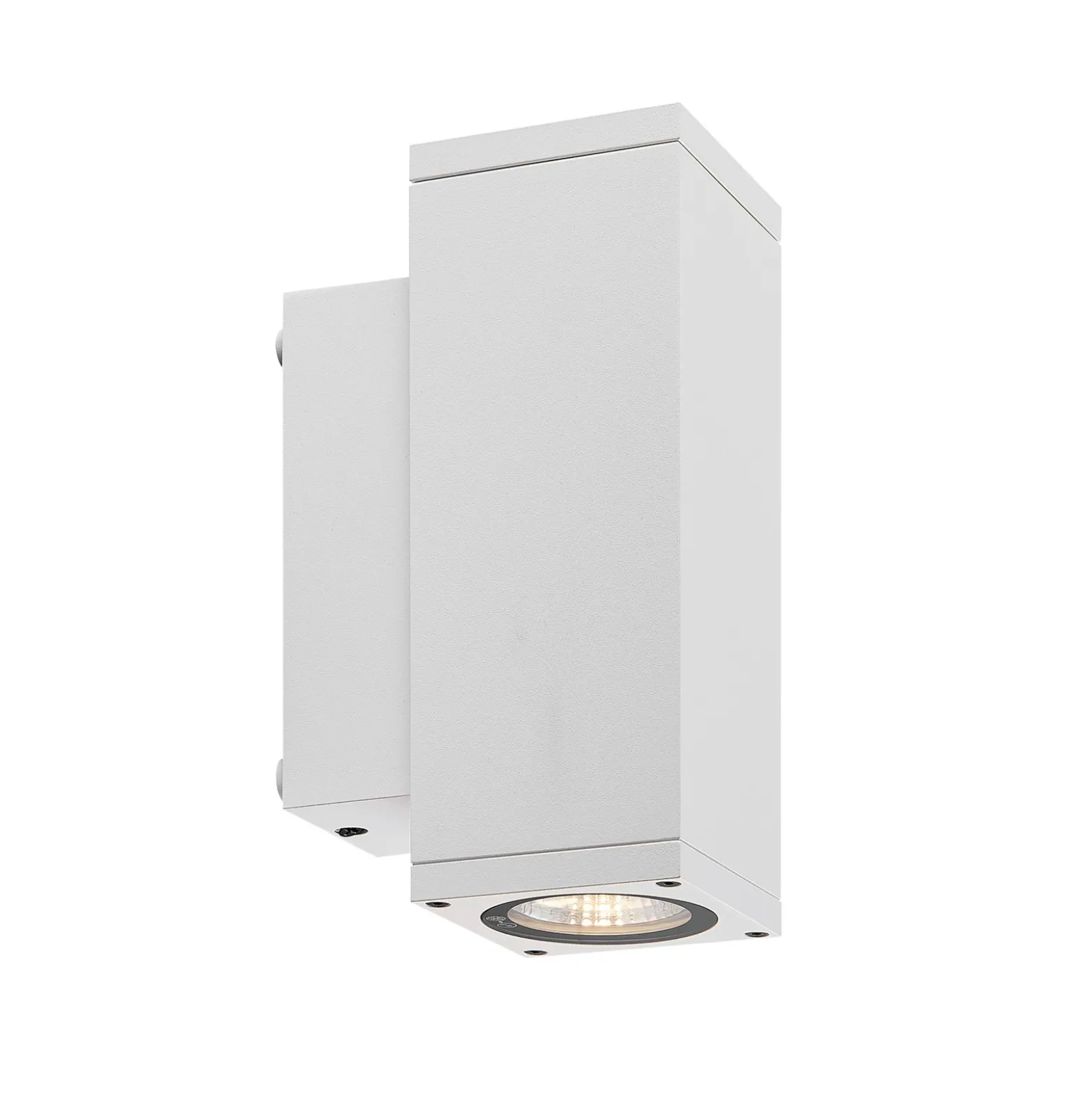 Aplique LED para exterior ShoreLine Pro Square up/down, blanca