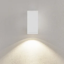 Aplique LED para exterior ShoreLine Pro Square, blanca, 830/840
