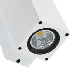 Aplique LED para exterior ShoreLine Pro Square, blanca, 830/840