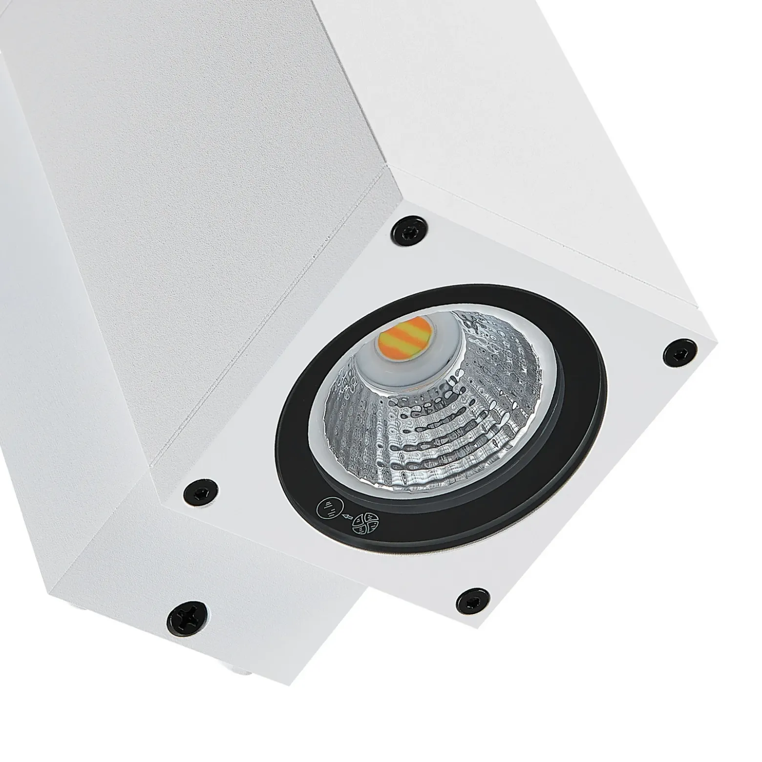 Aplique LED para exterior ShoreLine Pro Square, blanca, 830/840