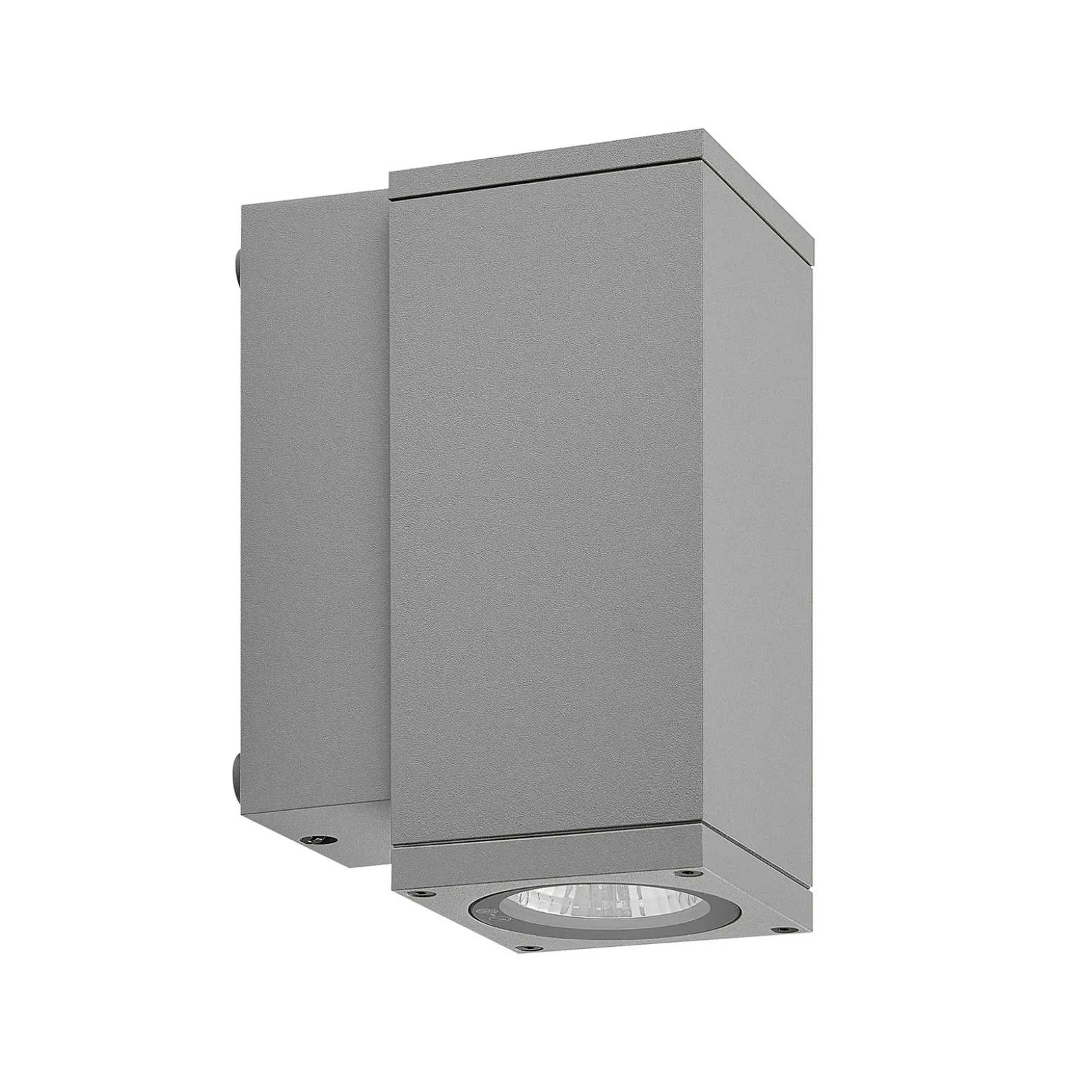 Aplique LED para exterior ShoreLine Pro Square, gris claro, 830/840
