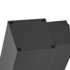 Aplique LED para exterior ShoreLine Pro Square, gris oscuro, 830/840
