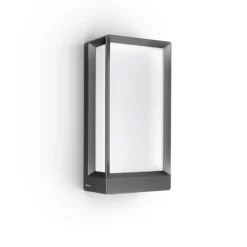 Aplique LED para exterior STEINEL L 42 C, color antracita