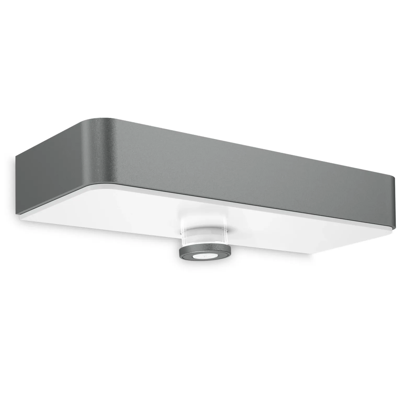 Aplique LED para exterior STEINEL XSolar SOL-O S con sensor, color antracita