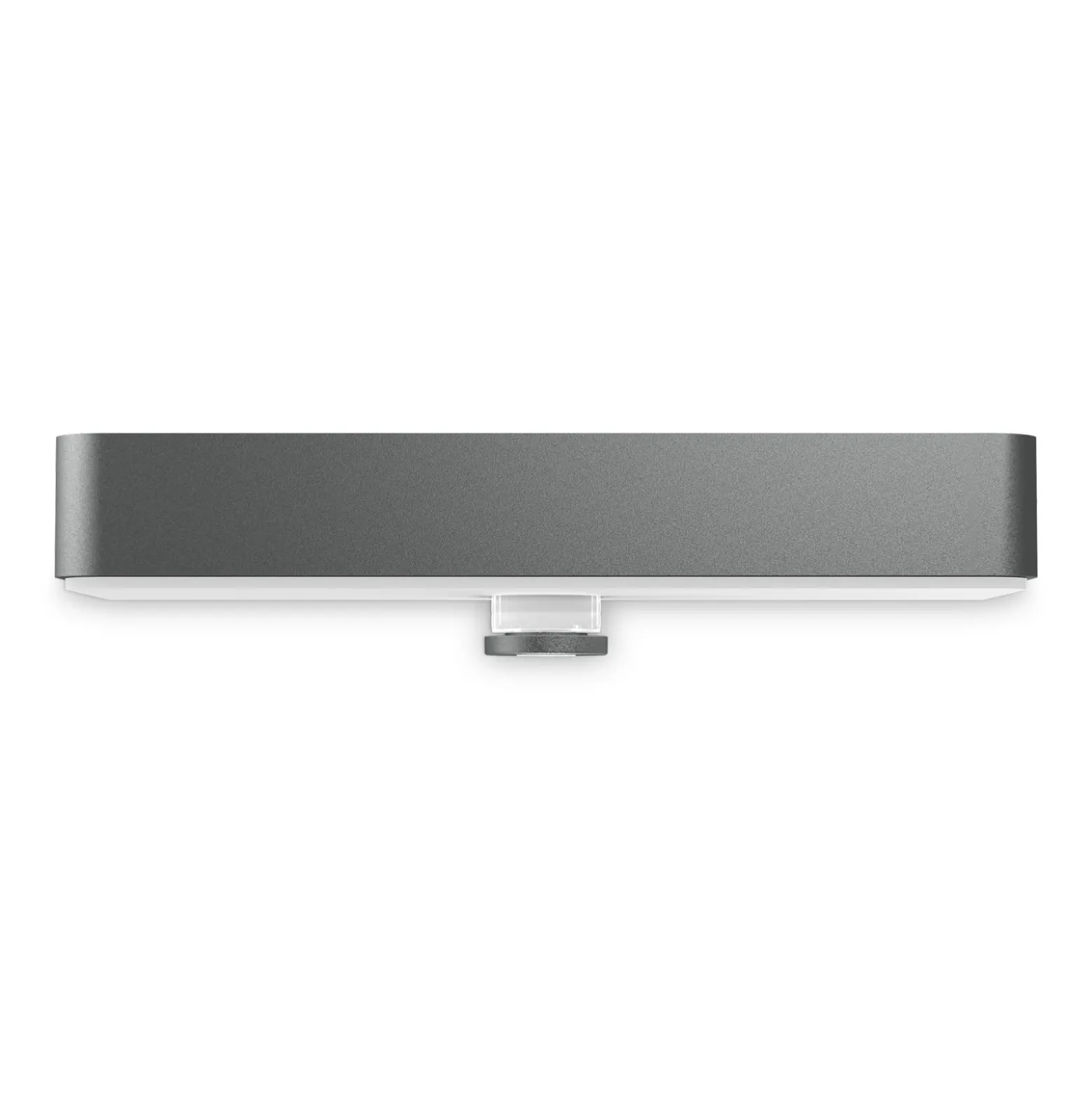 Aplique LED para exterior STEINEL XSolar SOL-O S con sensor, color antracita