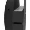 Aplique LED para exterior Vascella, negra, Ø 18 cm, metal