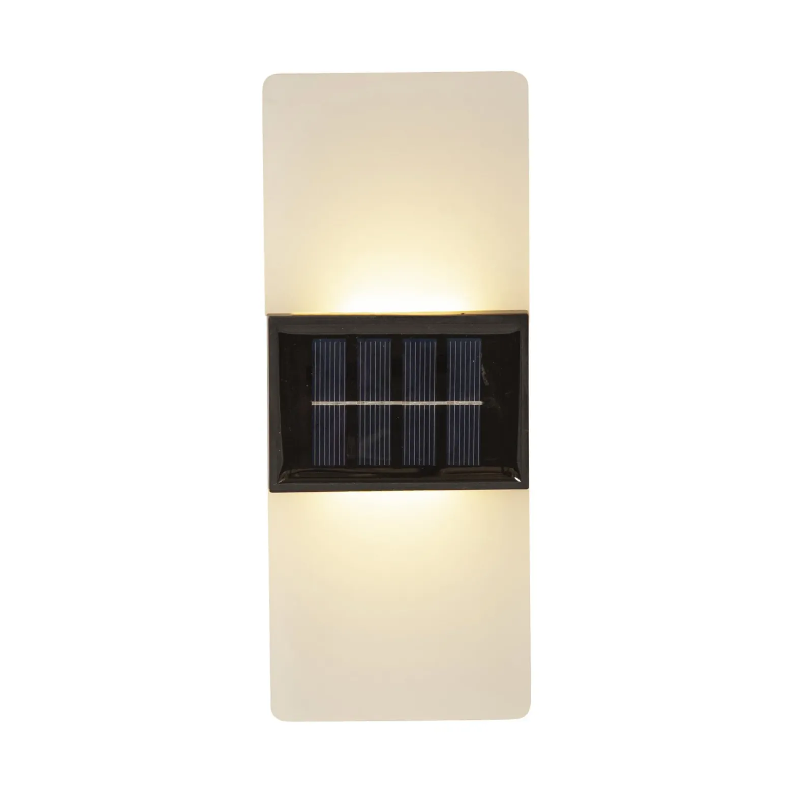Aplique LED para exterior Wally, 20x8 cm blanco esmerilado CCT