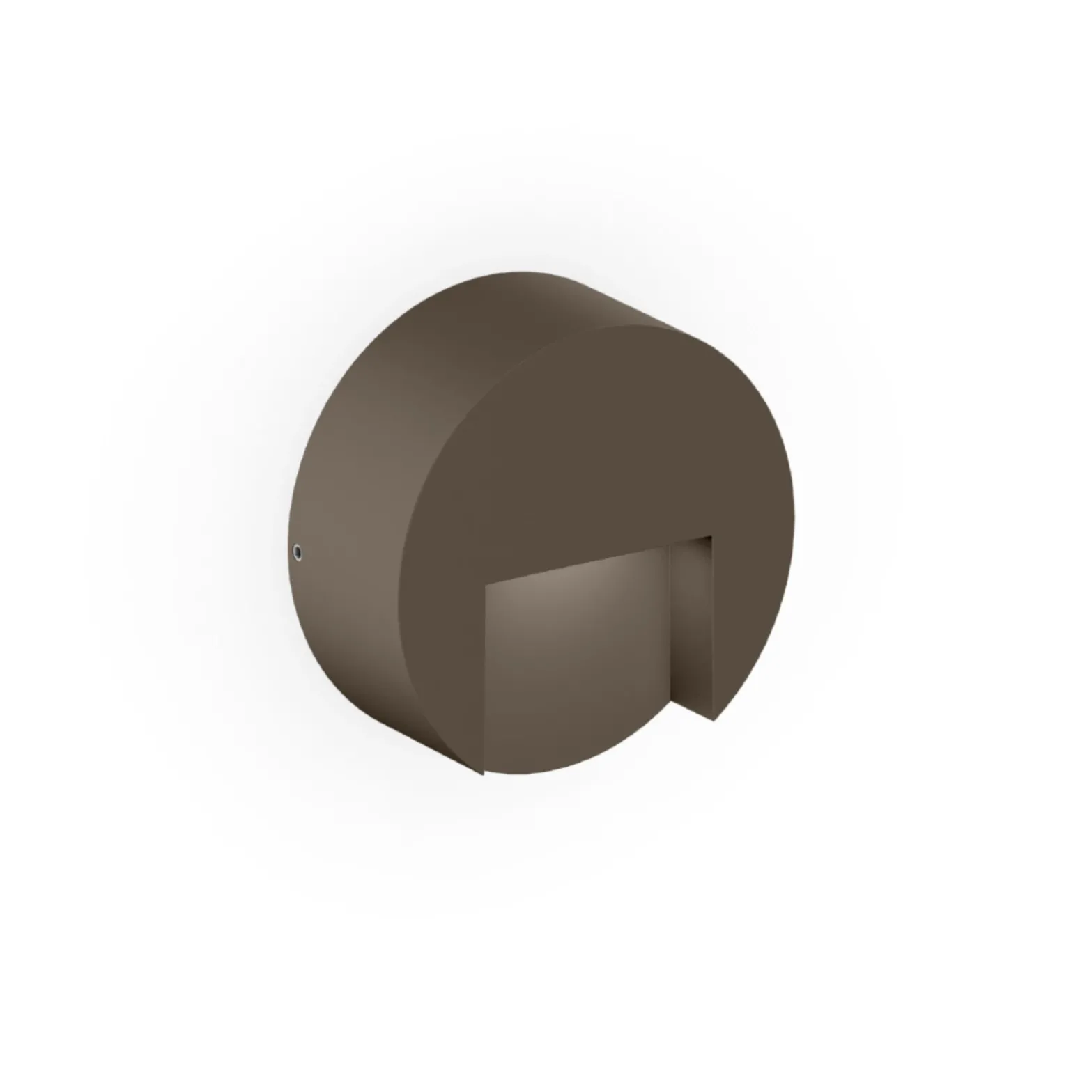 Aplique LED para exterior WEVER & DUCRÉ Reto Round 0,8, color bronce