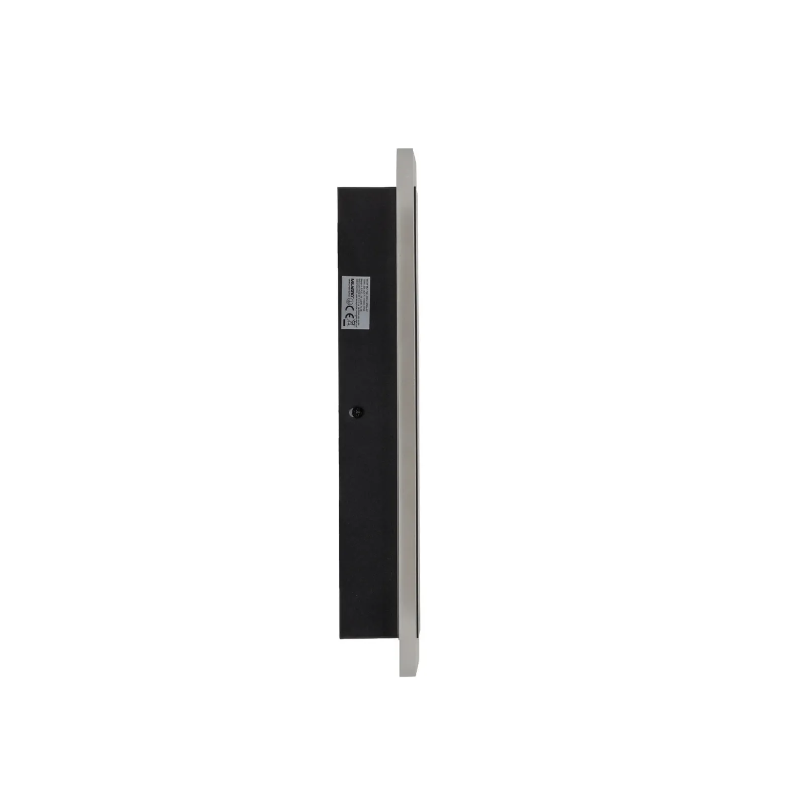 Aplique LED para exterior Wow, negro/blanco, metal, IP54, CCT