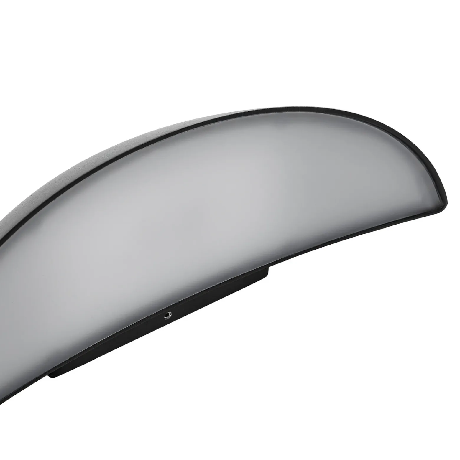 Aplique LED para exterior Zerino de Lindby, negro, 34,5 cm, IP54