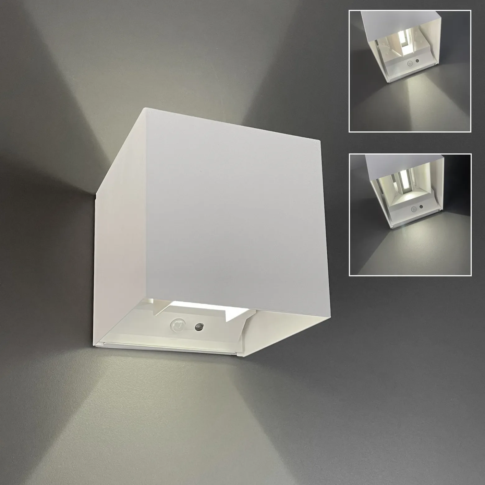 Aplique LED recargable Magnetics, blanco, 120°, arriba/abajo, sensor