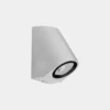 Aplique LEDS-C4 para exterior Eko Inclined, blanco, ancho 7 cm, aluminio