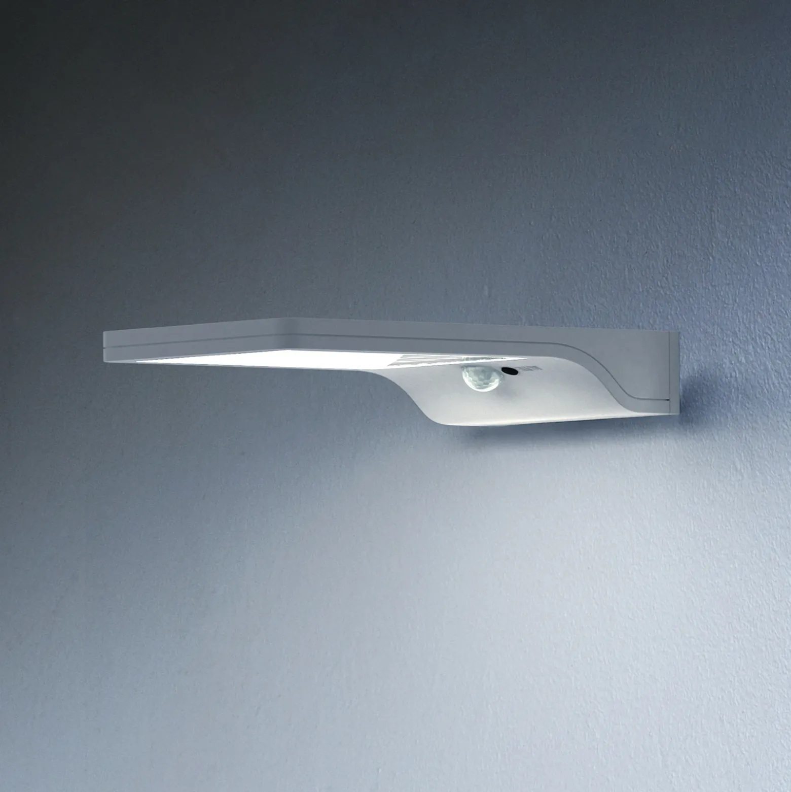 Aplique LED solar para exterior DOORLED de OSRAM, blanca, sensor, IP44