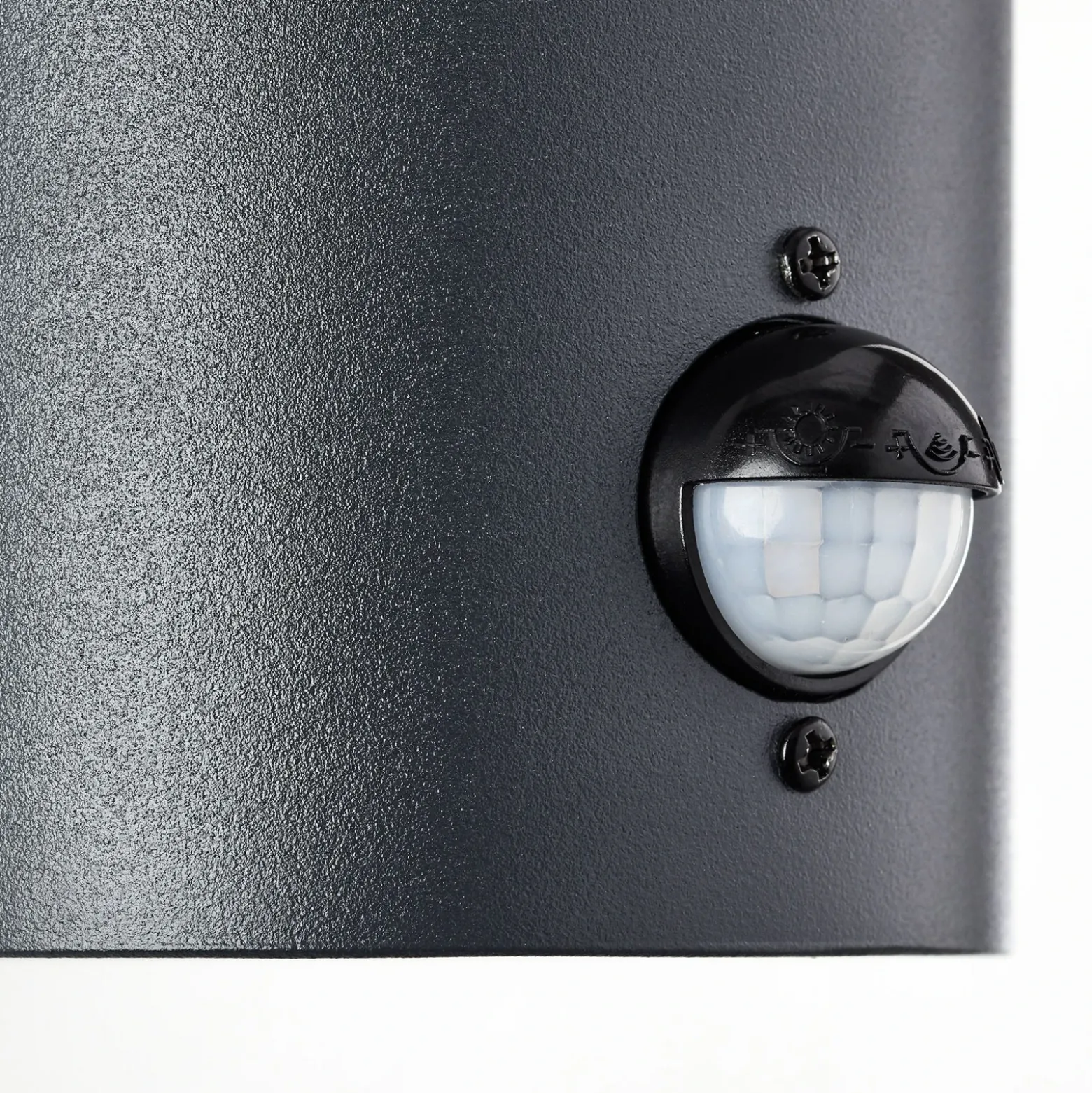 Aplique para exterior Aberdeen, sensor, altura 23,2 cm, antracita