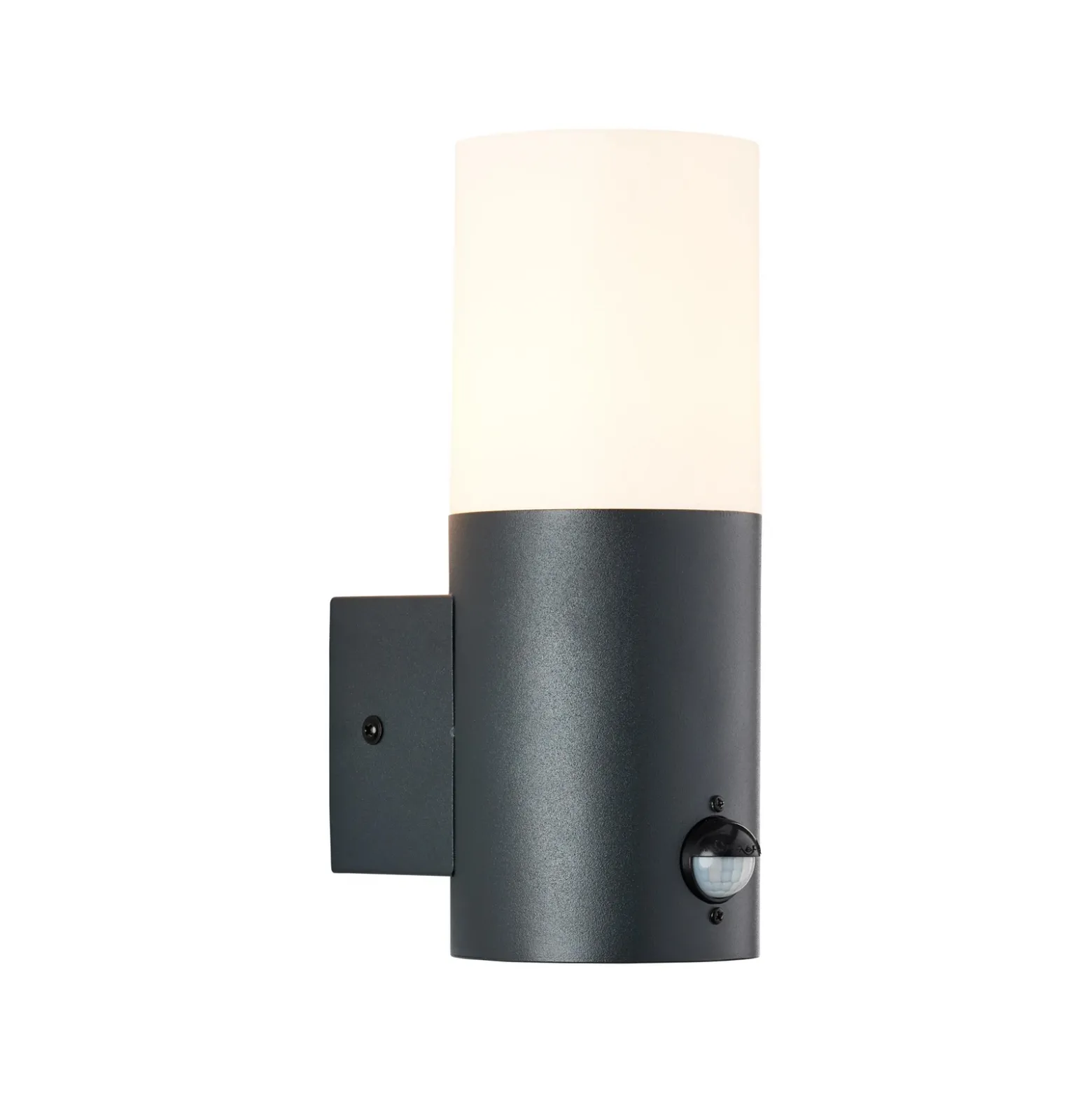 Aplique para exterior Aberdeen, sensor, altura 23,2 cm, antracita