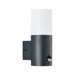 Aplique para exterior Aberdeen, sensor, altura 23,2 cm, antracita