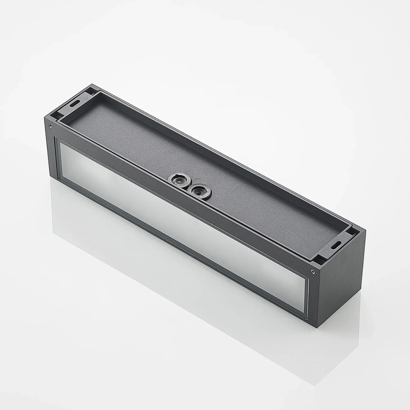 Aplique para exterior Arcchio LengoE27, 38 cm, antracita, E27, IP54
