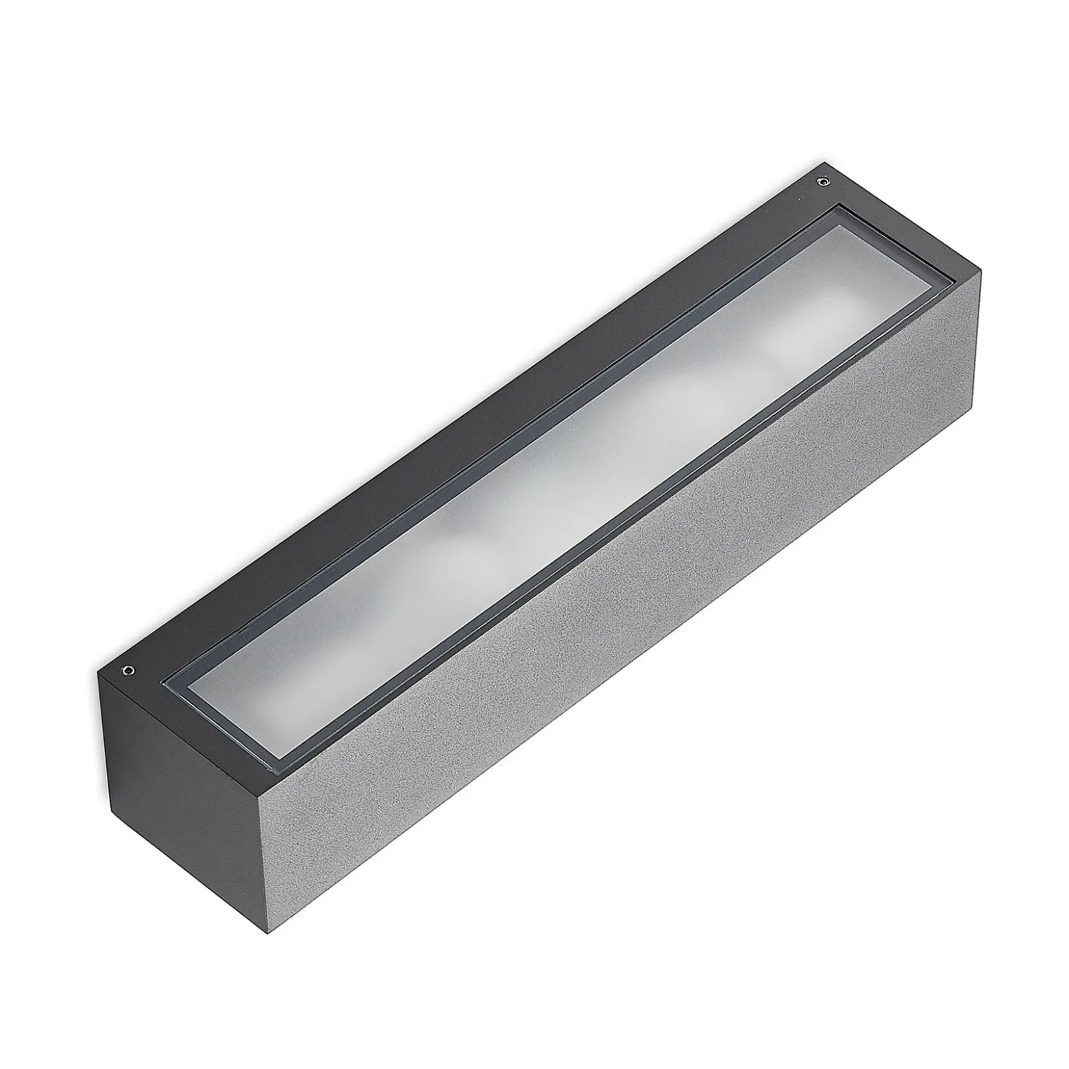 Aplique para exterior Arcchio LengoE27, 38 cm, antracita, E27, IP54