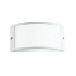 Aplique para exterior Austin, blanca, ancho 25 cm, metal, IP54